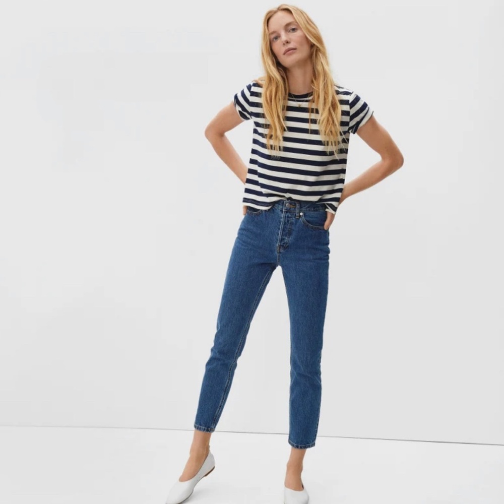 Everlane ’90s Cheeky Jean in Deep Atlantic